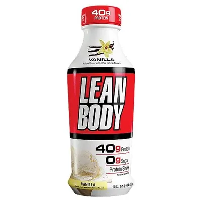 Labrada Lean Body Vanilla Protein Shake 14 oz Bottle