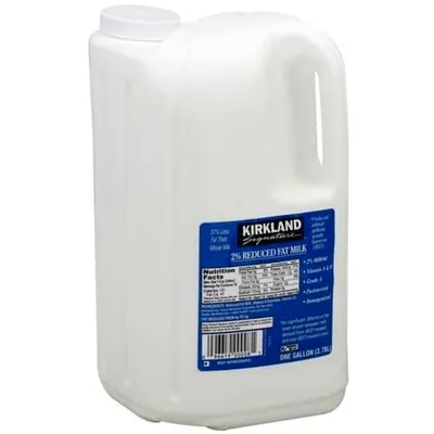 Kirkland Signature 2% Reduced Fat Milk 1 Gallon Jug