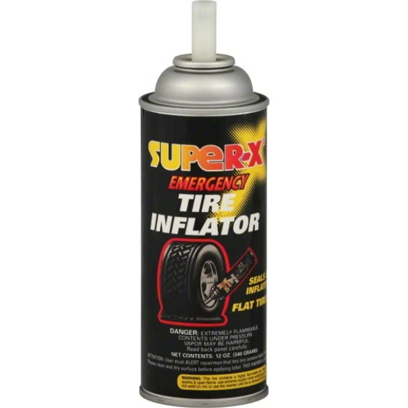 Super-X Emergency Tire Inflator With Hose Aerosol view 1