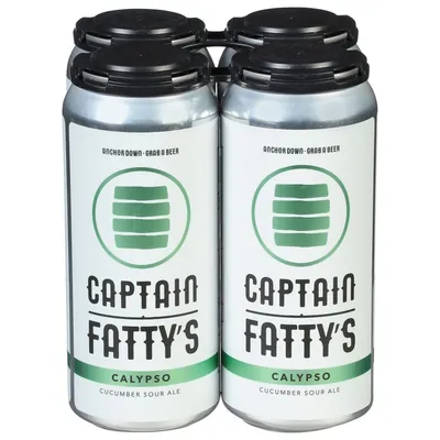 Captain Fatty's Calypso Cucumber Gose 4-pack 64 oz can