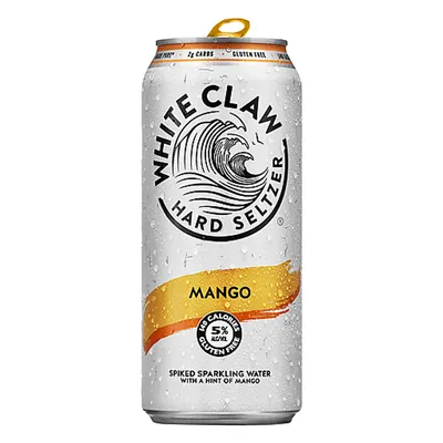 White Claw Mango Hard Seltzer 16 oz can