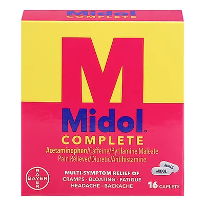 Midol Complete 16 Caplets