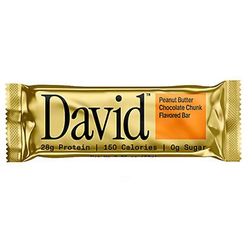 David Protein Bar Peanut Butter Chocolate Chunk view 1
