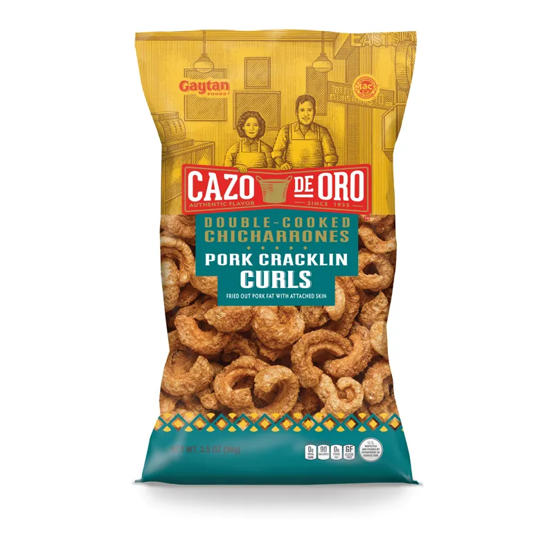 Cazo De Oro Pork Cracklin Double Cooked Curls view 1