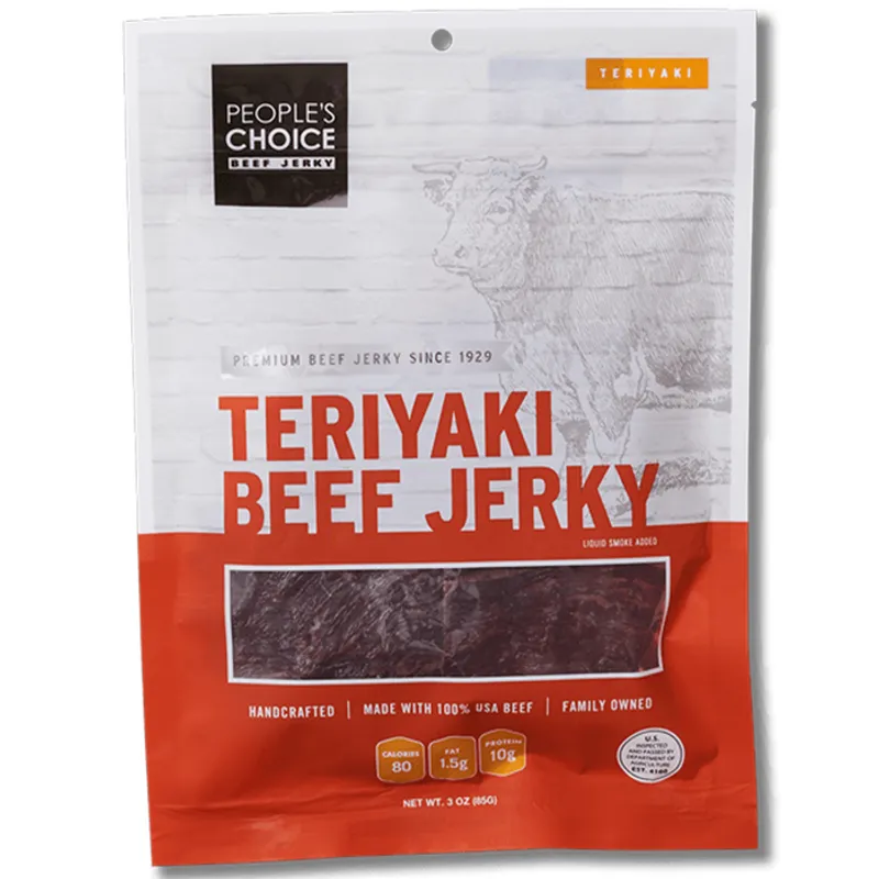 People's Choice Teriyaki Beef Jerky view 1