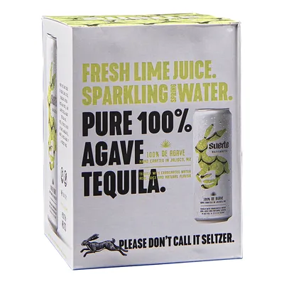 Suerte Margarita 4pk 48 oz