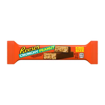 Reese's Crunchy Peanut King Size 3.2 oz