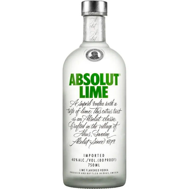 Absolut Lime Vodka view 1