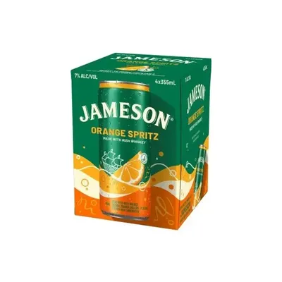 Jameson Orange Spritz 4pk 355ml