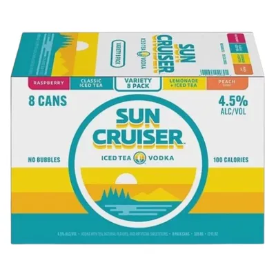 Sun Cruiser Classic Iced Tea Vodka 8 Pack 96 oz