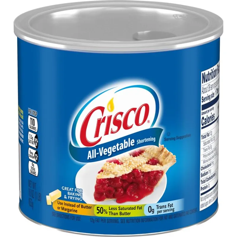 Crisco All-Vegetable Shortening view 1