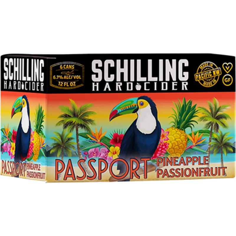 Schilling Passport Pineapple Passionfruit Apple Cider view 1