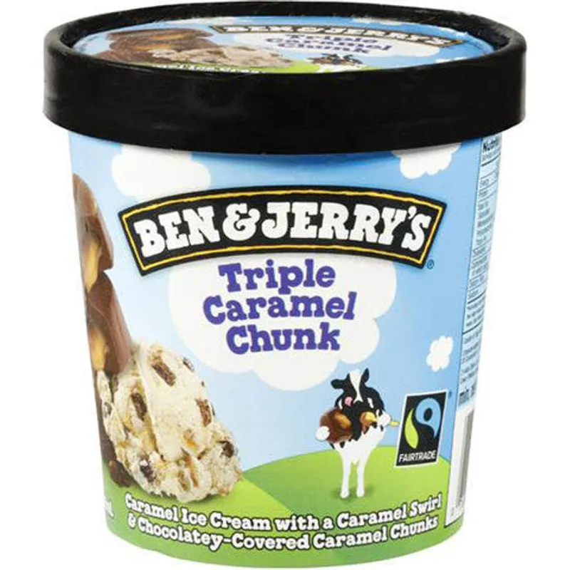 Ben & Jerrys Triple Caramel Chunk view 1