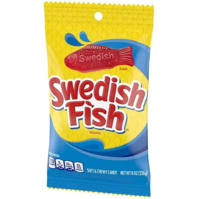 Swedish Fish Soft & Chewy Candy 8.0oz Bag