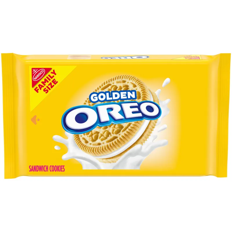 Oreo Golden Sandwich Cookies view 1