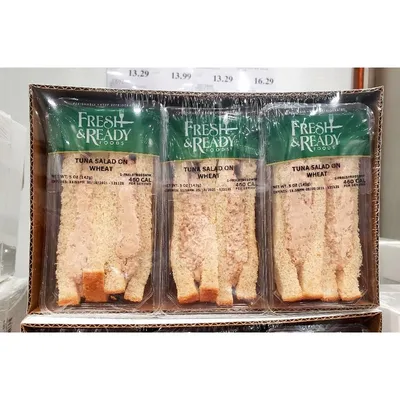 Fresh & Ready Tuna Salad on Wheat Sandwich 4.5 oz