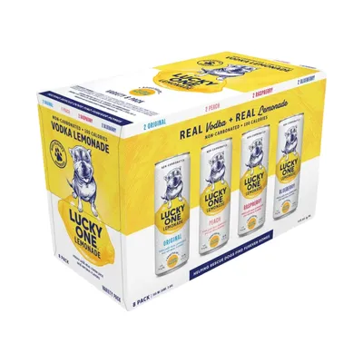 Lucky One Vodka Lemonade Variety Pack 8 pack 96 oz