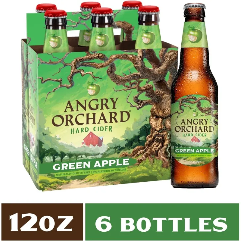 Angry Orchard Green Apple Hard Cider view 1
