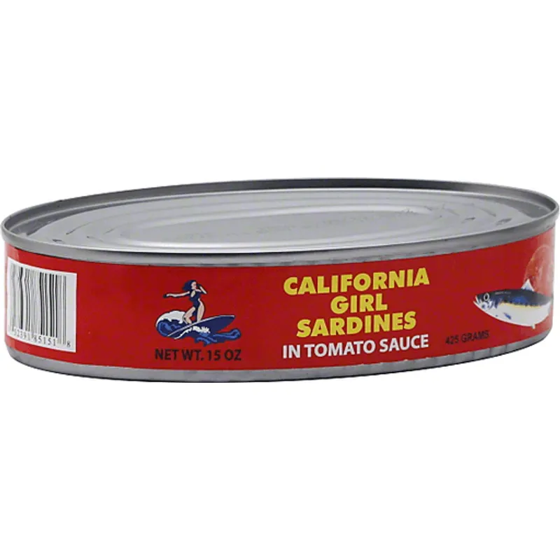 California Girl Sardines In Tomato Sauce view 1
