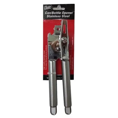 Quality Home Can and Bottle Opener, Stainless Steel, 1 Count