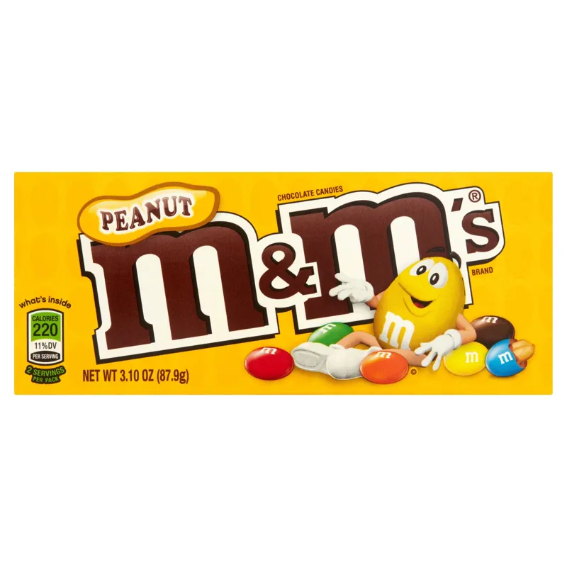 M&M's Peanut Chocolate Candies Box view 1