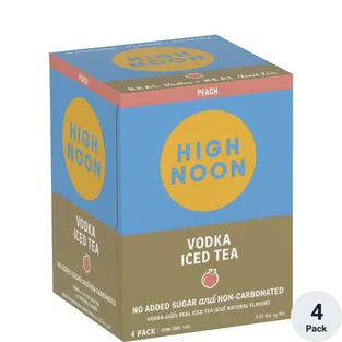 High Noon Peach Vodka Iced Tea