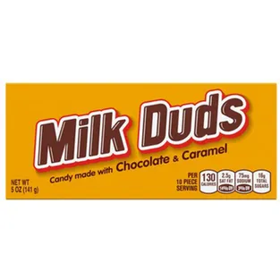 Milk Duds Chocolate Covered Caramels Box