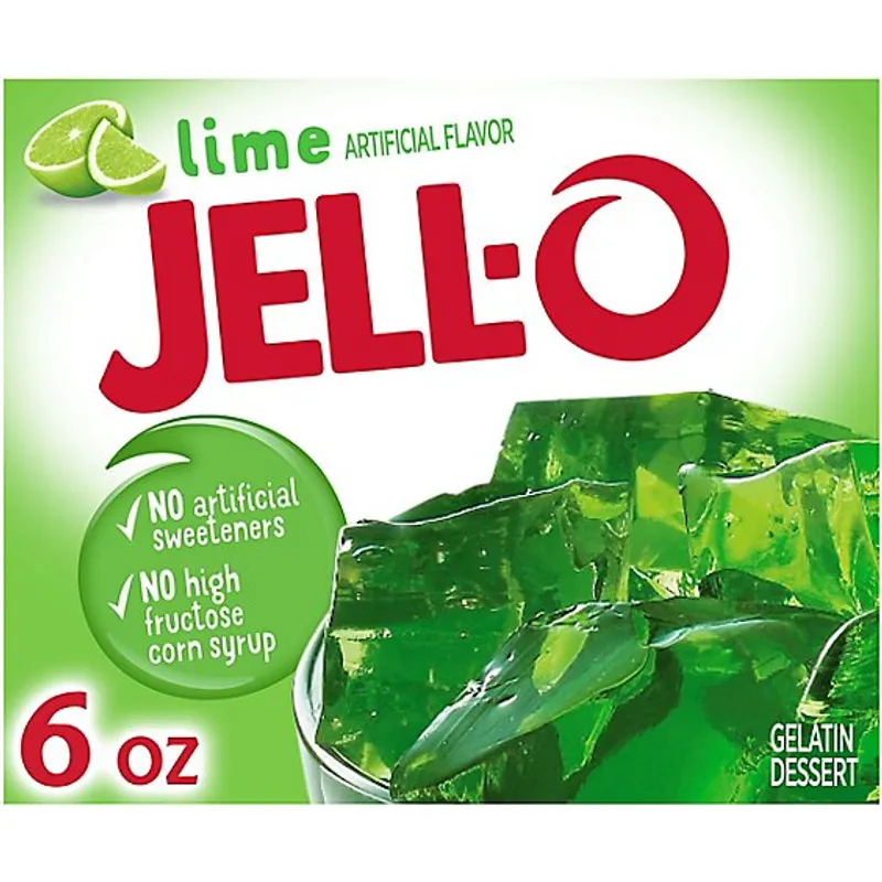 Jell-O Lime Gelatin Mix view 1