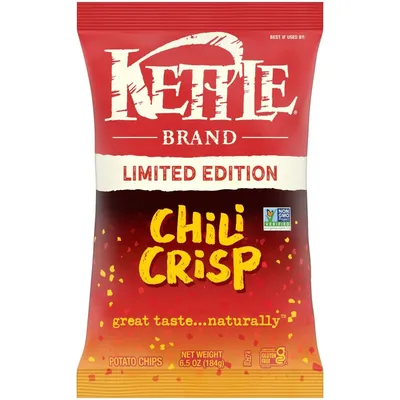 Kettle Brand Chili Crisp Potato Chips 6.5 oz Bag