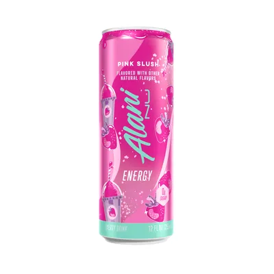 Alani Nu Pink Slush Energy Drink 12 oz Can