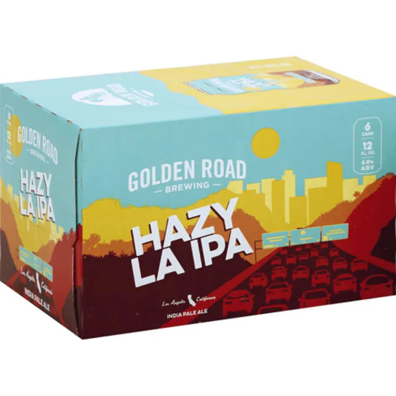 Golden Road Hazy La IPA view 1