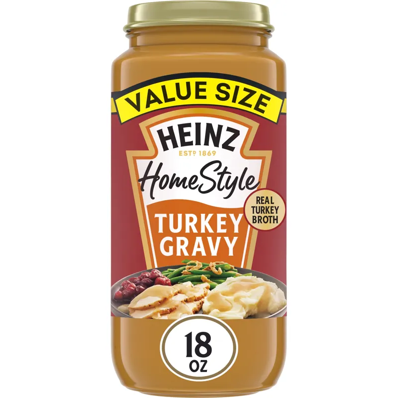 Heinz HomeStyle Roasted Turkey Gravy Jar view 1