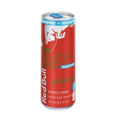 Red Bull Red Edition Sugar Free Watermelon 8.4 oz Can