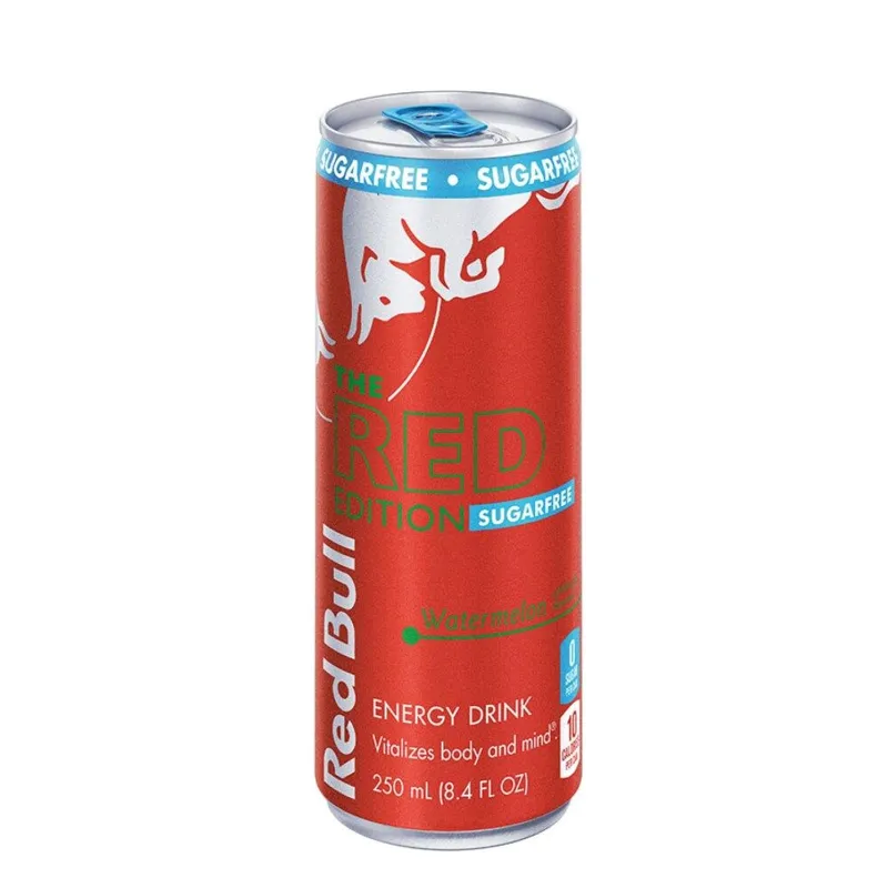 Red Bull Red Edition Sugar Free Watermelon view 1
