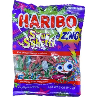 Haribo Sour Sghetti Gummy Candy
