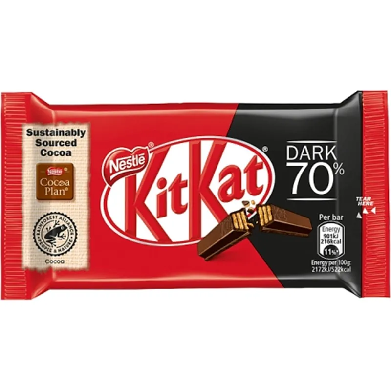 Kitkat Finger Dark Chocolate Bar view 1