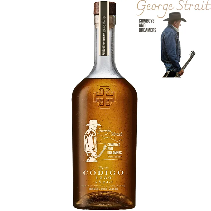 Codigo 1530 George Strait Cowboys and Dreamers Anejo Limited Edition Tequila view 1