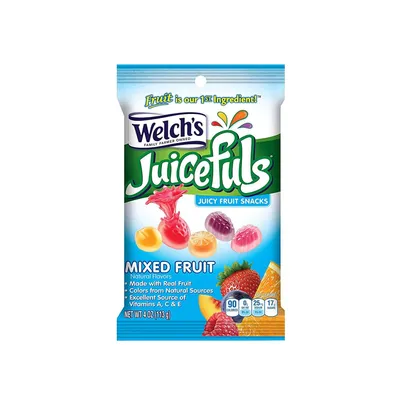 Welch's Juicefuls Mixed Fruit 4 oz Bag