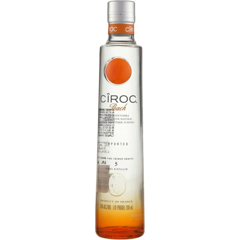 Ciroc Peach Vodka view 1