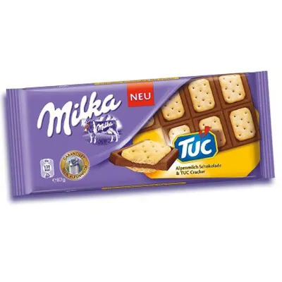 Milka TUC Chocolate Bar 87 g
