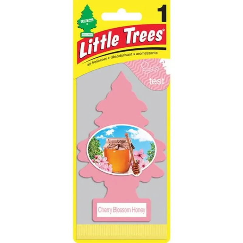 Little Trees Cherry Blossom Honey Car Air Freshener view 1