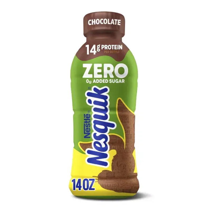 Nestle Nesquik Chocolate Milk Zero Sugar view 1