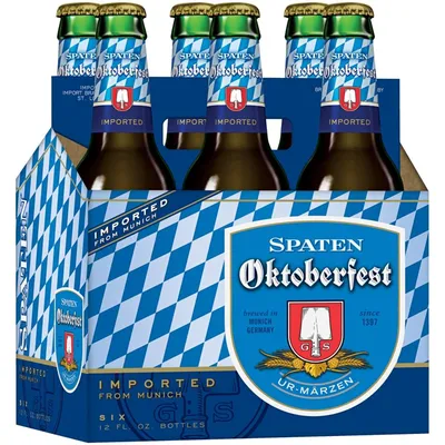 Spaten Oktoberfest 6 Pack 12 oz Bottles