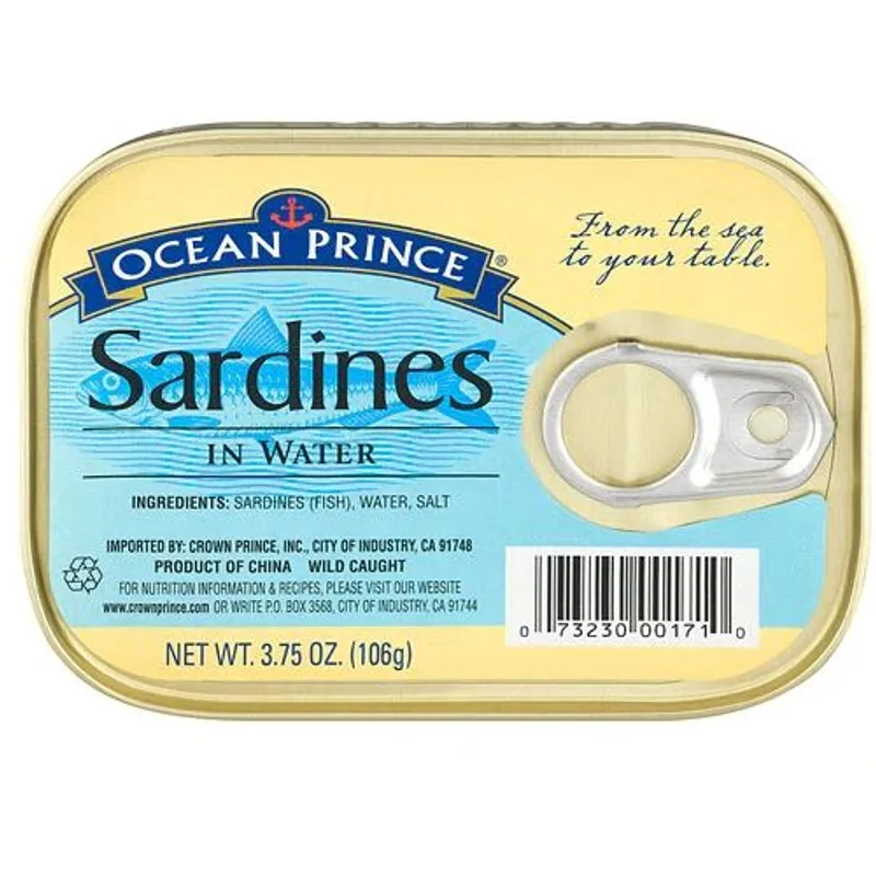 Ocean Prince Sardines in Water view 1