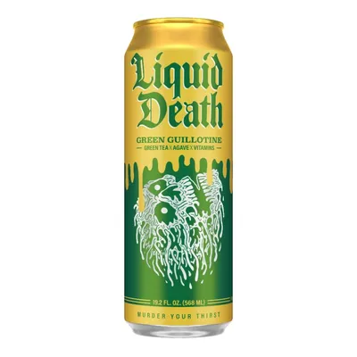 Liquid Death Green Guillotine Green Tea 19.2 oz