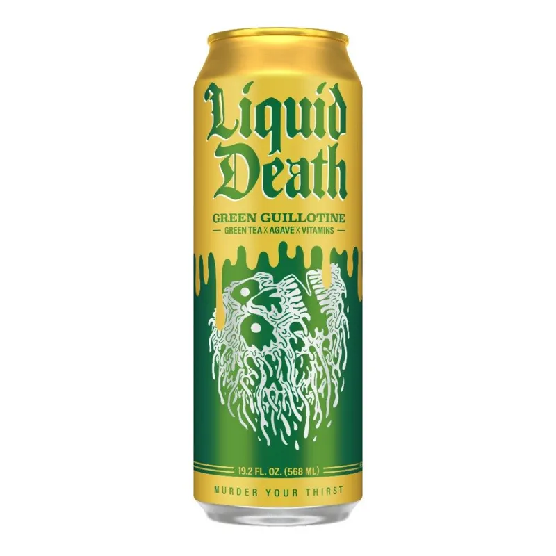 Liquid Death Green Guillotine Green Tea view 1