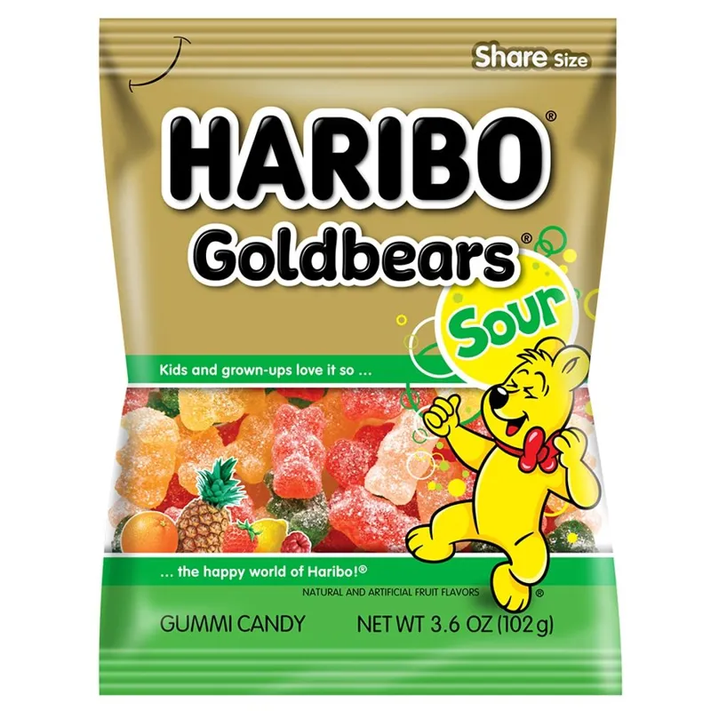Haribo Sour Goldbears view 1