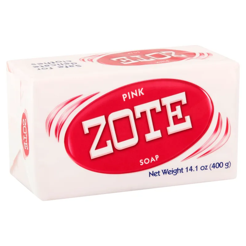 Zote Pink Laundry Bar Soap view 1