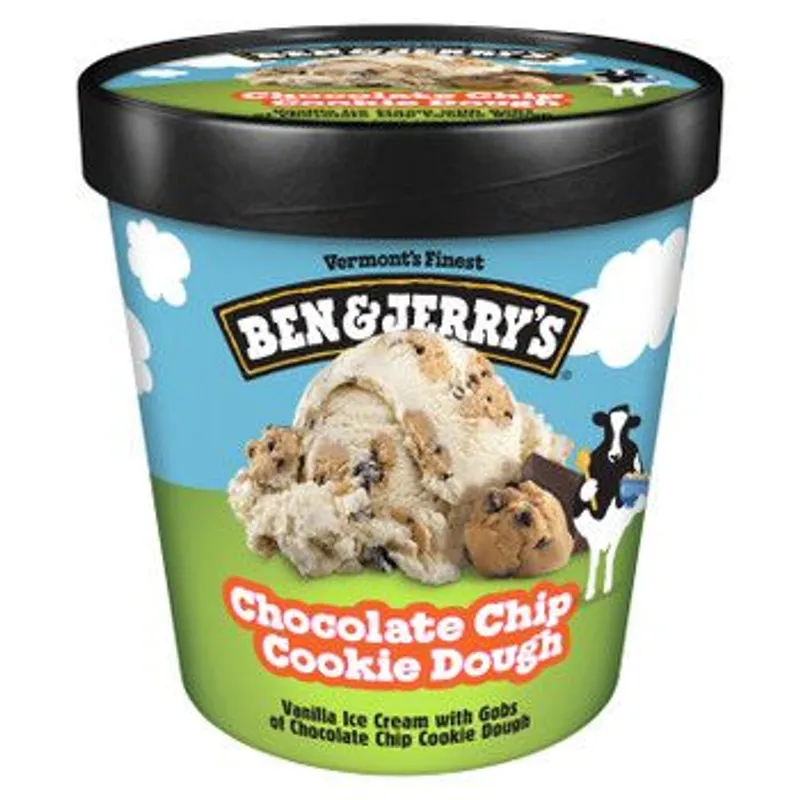 Ben & Jerry's Chocolate Chip Cookie Dough Ice Cream Mini view 1