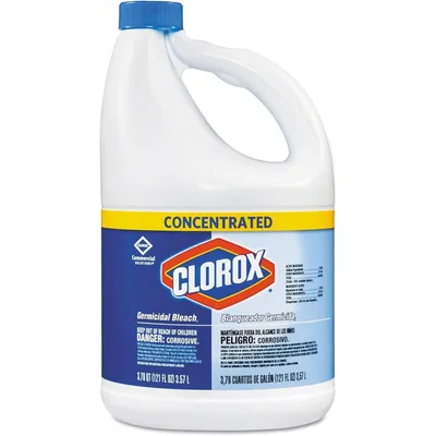 Clorox Concentrated Germicidal Bleach 121 oz Bottle